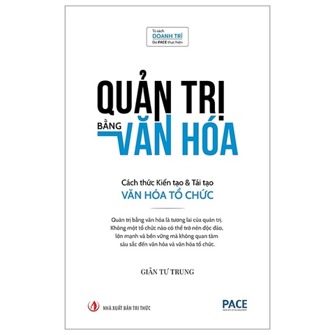 Quản Trị Bằng Văn Hóa