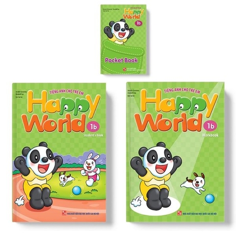 Happy World - Tiếng Anh Cho Trẻ Em, Quyển 1B