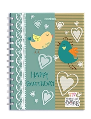 Sổ Notebook - Phong Cách Sống : Happy Birthday