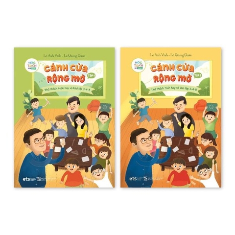 Cánh Cửa Rộng Mở - Thử Thách Toán Hay Và Khó Lớp 3-4-5 (Hai Tập)