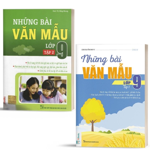 Combo Những Bài Văn Mẫu Lớp 9 (Tập 1 + 2) Combo Những Bài Văn Mẫu Lớp 9 (Tập 1 + 2)