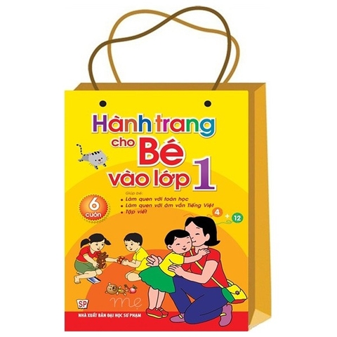 Hành Trang Cho Bé Vào Lớp 1 (Túi 6 Cuốn )