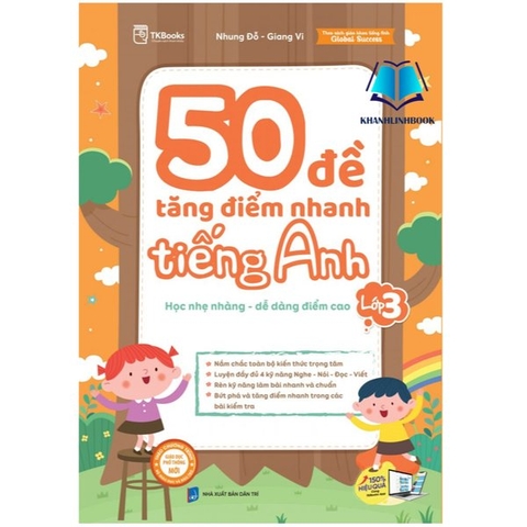 50 Đề Tăng Nhanh Tiếng Anh Lớp 3