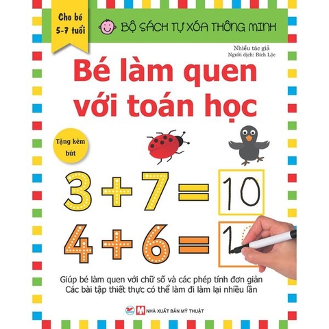 Tự Xóa Thông Minh - Bé Làm Quen Với Toán Học