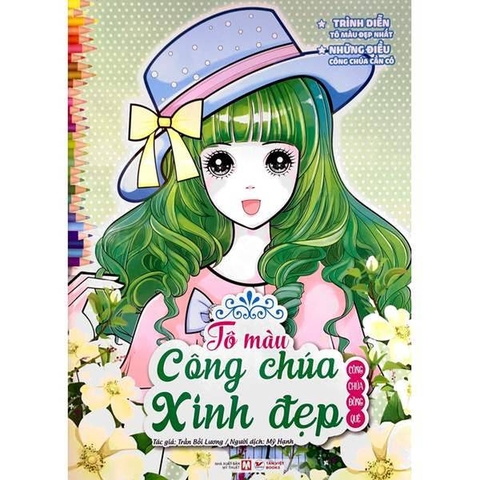 Tô Màu Công Chúa Xinh Đẹp - Công Chúa Đồng Quê (Tái Bản 2023)
