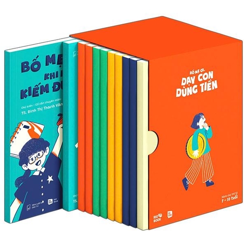 Boxset Bố Mẹ Ơi, Dạy Con Dùng Tiền (Hộp 10 Cuốn)