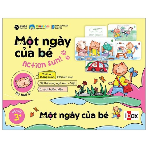 Hộp Thẻ Thông Minh: Một Ngày Của Bé - Action Fun