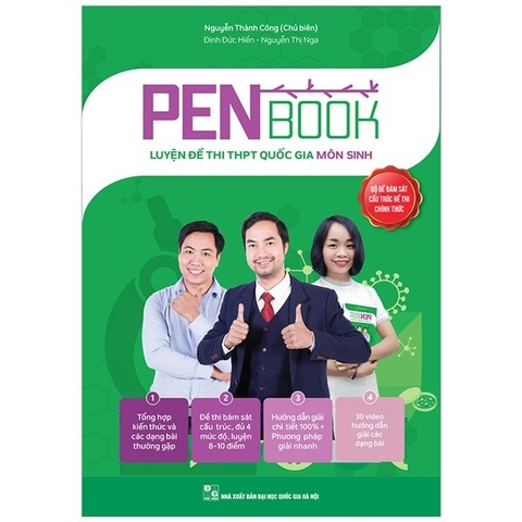 PENBOOK Luyện Đề Thi Tốt Nghiệp THPT Môn Sinh