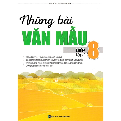 Những bài văn mẫu lớp 8 - Tập 1