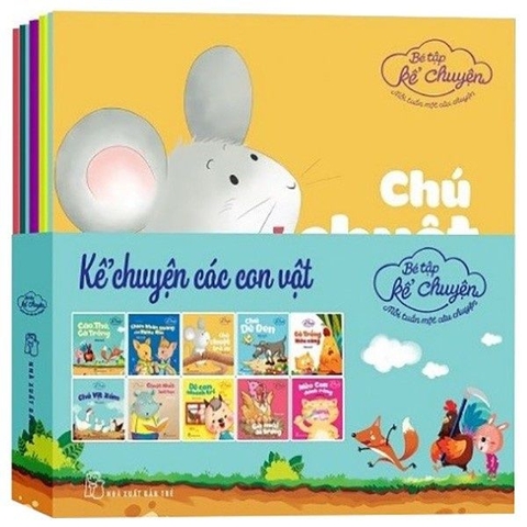 Combo Bé Tập Kể Chuyện: Kể Chuyện Các Con Vật - Phần 1