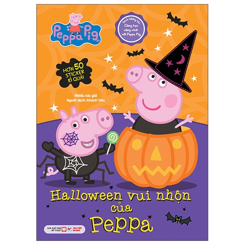 Sách Tương Tác - Cùng Học Cùng Chơi Với Peppa Pig - Halloween Vui Nhộn Của Peppa