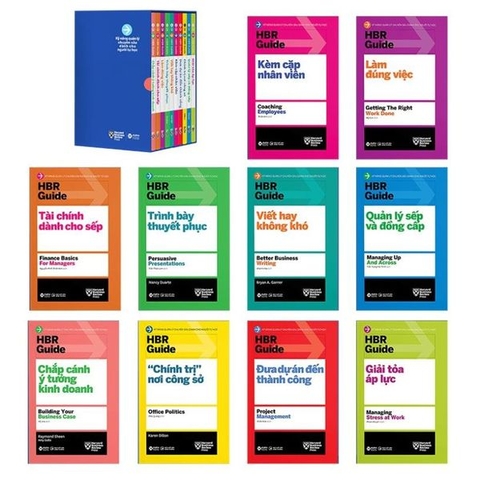 HBR Guide 2021: Kỹ Năng Quản Lý Chuyên Sâu Từ Harvard Business Review ( Bộ 10 Cuốn )