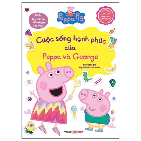 Sách Tương Tác - Cùng Học Cùng Chơi Với Peppa Pig - Cuộc Sống Hạnh Phúc Của Peppa Và George
