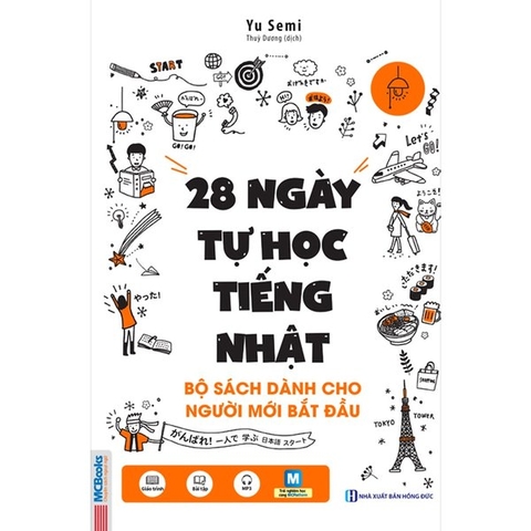 28 Ngày Tự Học Tiếng Nhật - Bộ Sách Dành Cho Người Mới Bắt Đầu