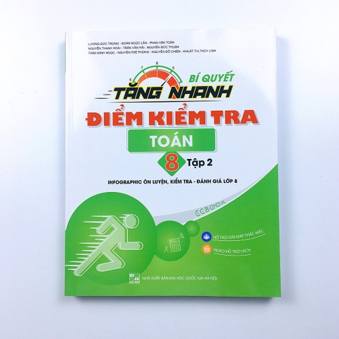 Bí Quyết Tăng Nhanh Điểm Kiểm Tra Lớp 8 (Đầy đủ 8 môn)