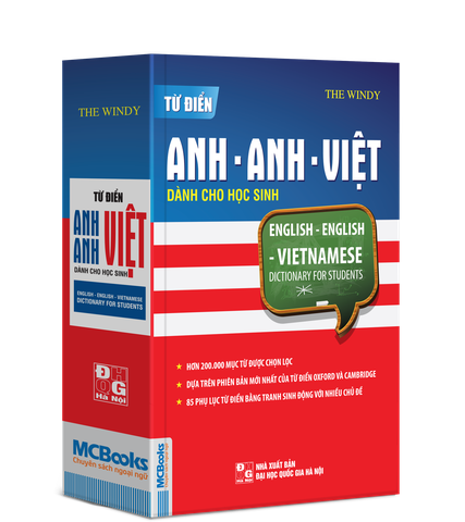 Từ Điển Anh Anh Việt Dành Cho Học Sinh (Bìa Xanh Đỏ)