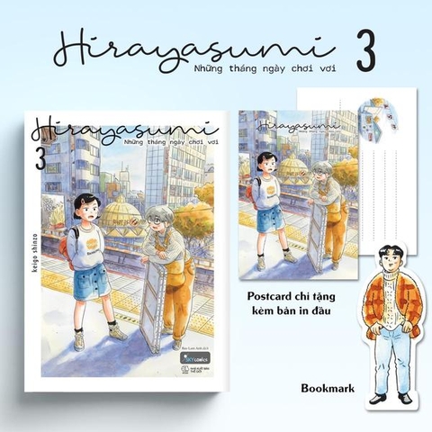 Hirayasumi - Những Tháng Ngày Chơi Vơi - Tập 3 - Bản In Đầu (Tặng 1 Postcard)