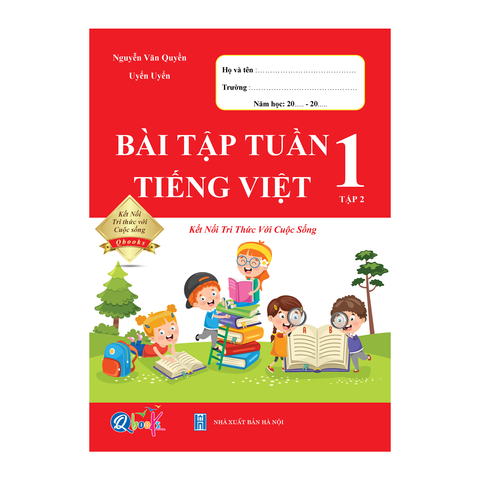 Bài Tập Tuần TIẾNG VIỆT 1 - Tập 2 - Cánh Diều