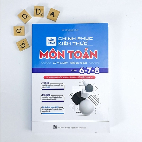 Cẩm nang chinh phục kiến thức môn Toán lớp 6,7,8
