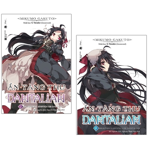 Bộ Sách Ẩn Tàng Thư Dantalian - Tập 7 + 8 (Bộ 2 Cuốn) - Tặng Kèm Thẻ Nhân Vật Dalian + Postcard Chữ Ký In Của Tác Giả