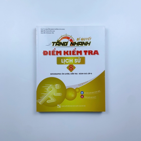 Bí Quyết Tăng Nhanh Điểm Kiểm Tra Lớp 8 (Đầy đủ 8 môn)