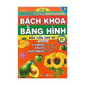 Bách Khoa Bằng Hình Ảnh Đầu Tiên Cho Bé - Hoa, Quả, Rau Củ