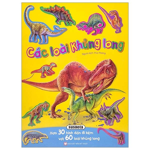 Hình Dán Sống Động - Các Loài Khủng Long (Hình Dán)