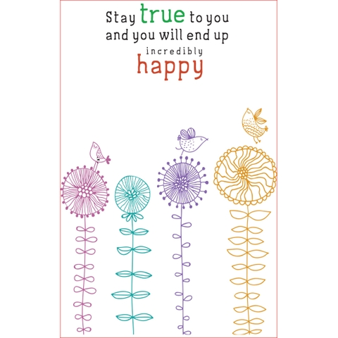 Sổ Notebook - Phong Cách Sống : Stay True To You