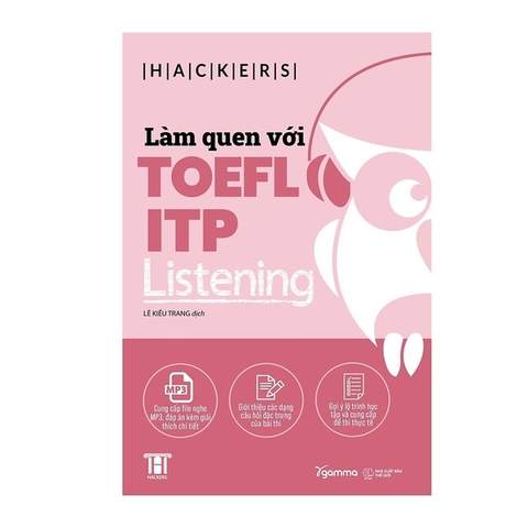Hackers TOEFL ITP: Làm Quen Với TOEFL ITP Listening