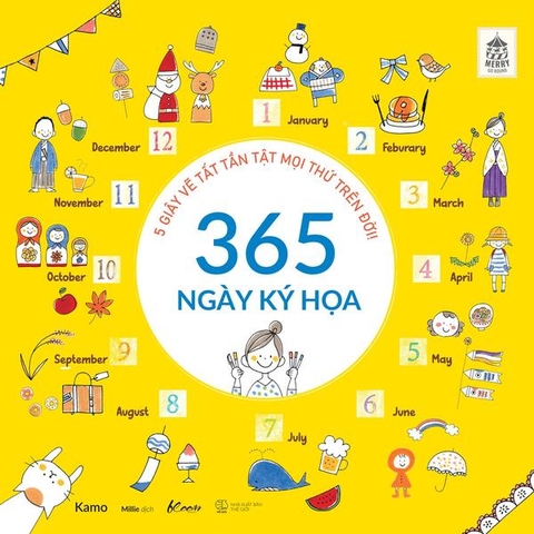 365 Ngày Ký Họa 5 Giây Vẽ Tất Tần Tật Mọi Thứ Trên Đời