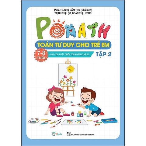 Pomath - Toán Tư Duy Cho Trẻ Em 7 - 8 Tuổi - Tập 2