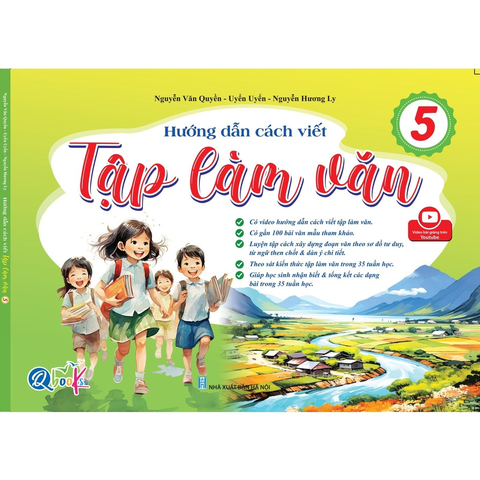 Hướng Dẫn Cách Viết Tập Làm Văn Lớp 5 - Cả Năm (1 Cuốn)