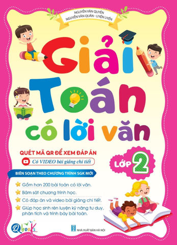 Giải TOÁN Có Lời Văn Lớp 2 - Chương Trình Mới (1 Cuốn)