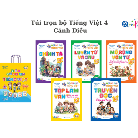 Túi Trọn Bộ Tiếng Việt 4 Cánh Diều