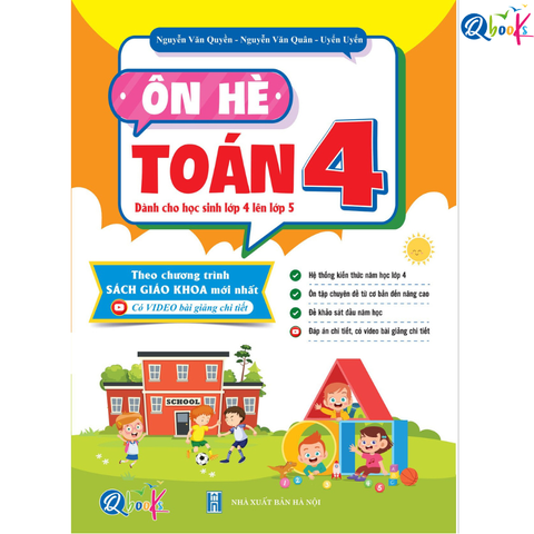 Ôn Hè TOÁN 4 (Chương Trình Mới)