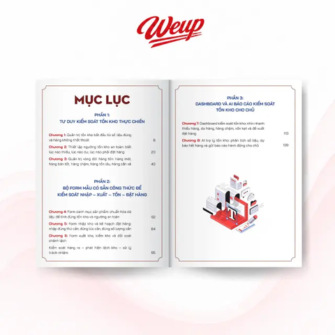 Bộ Form Mẫu Có Sẵn Công Thức - Dashboard Quản Trị Tồn Kho 