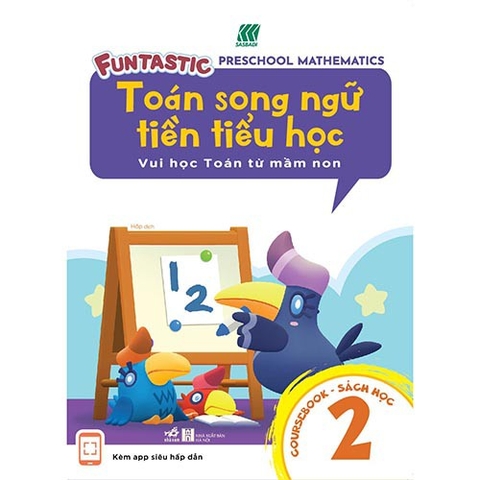Toán Song Ngữ Tiền Tiểu Học - Sách Học 2