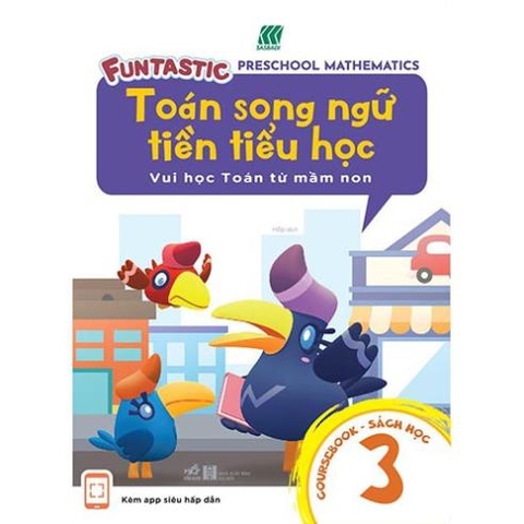 Toán Song Ngữ Tiền Tiểu Học - Sách Học 3