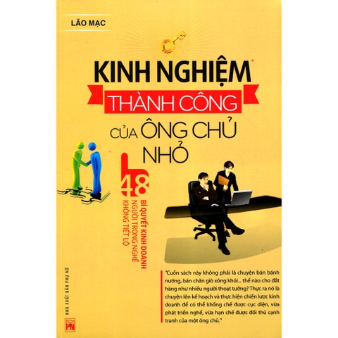 Kinh Nghiệm Thành Công Của Ông Chủ Nhỏ