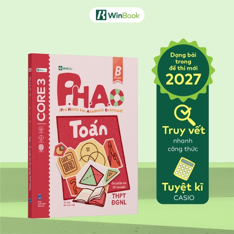 P.H.A.O Toán - Ôn luyện thi tốt nghiệp THPT, ĐGNL