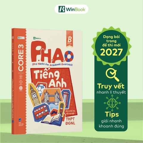 P.H.A.O Tiếng Anh - Ôn luyện thi tốt nghiệp THPT, ĐGNL