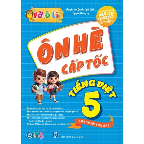 Vở Ô Li Ôn Hè Cấp Tốc - Lớp 5 Lên 6 - Tiếng Việt
