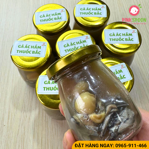 Gà Ác hầm Thuốc Bắc (Phần Nhỏ)
