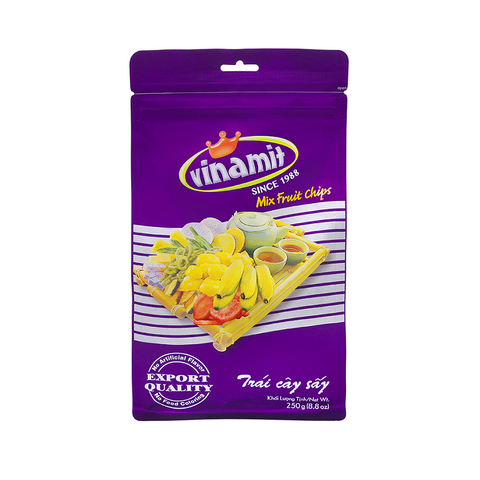 Trái cây sấy Vinamit, túi (250g).