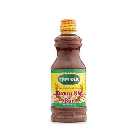 Tương nếp Bần-Tâm Đức, chai (500ml).