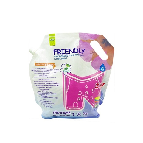 Nước giặt đậm đặc Friendly-Thái Lan, túi (1.8lít).