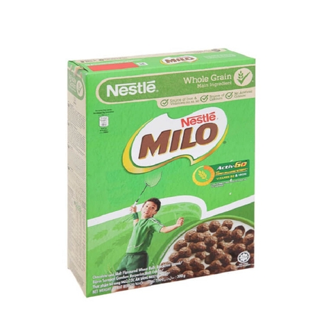 Ngũ cốc ăn sáng Nestle Milo, hộp (300g).