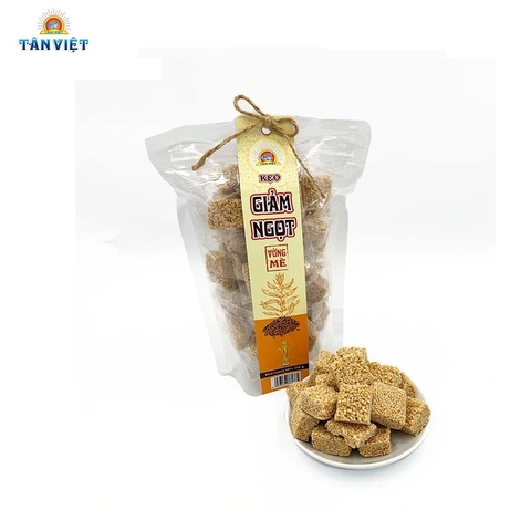 Kẹo vừng mè, giảm ngọt-Tân Việt, gói (250g),