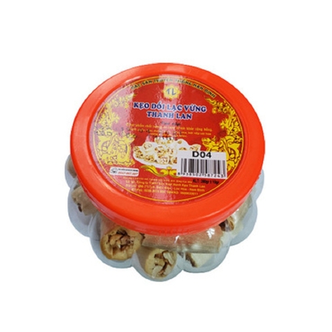 Kẹo dồi lạc vừng-Thanh Lan, lọ bầu D04 (280g),