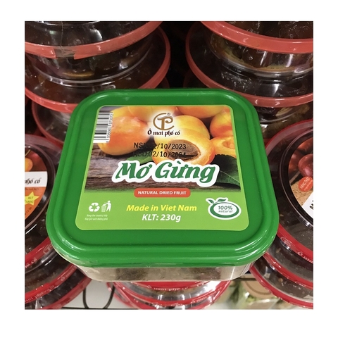 Mơ gừng-Ô mai phố cổ, hộp vuông (230g),